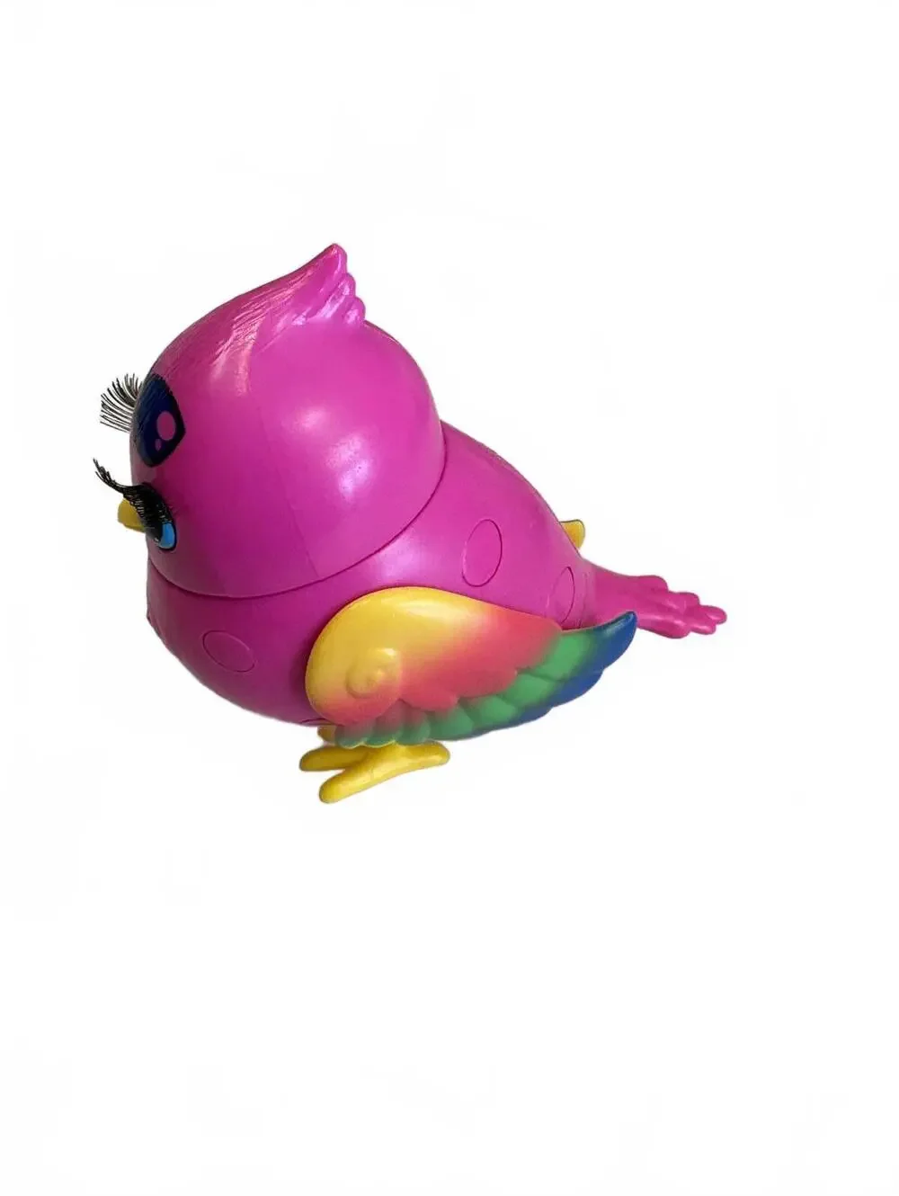 Little Live Pets Pippy Hippy Bird Interactive Toy Pink Rainbow Tested